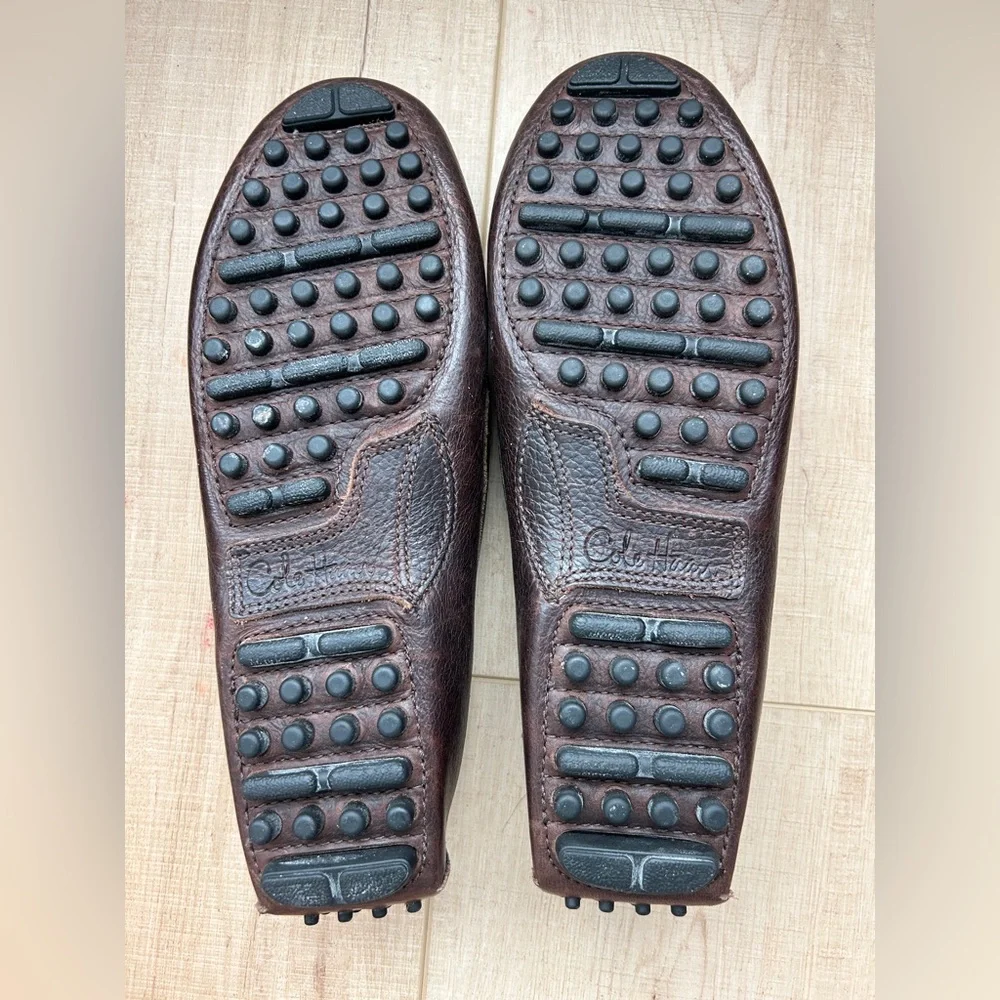 Cole Haan Dark Brown Leather Bit Loafers - Picture 3 of 3